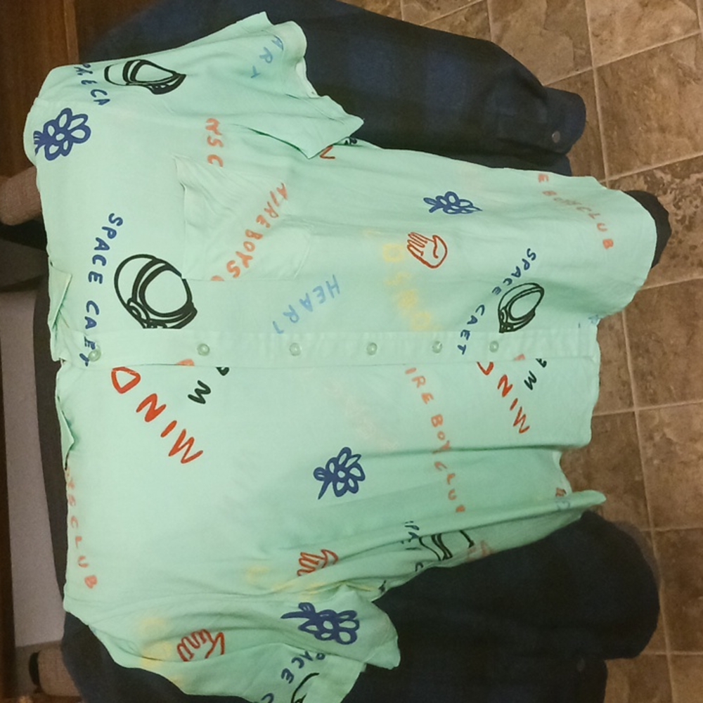 Billionaire Boys Club button up short sleeve shirt